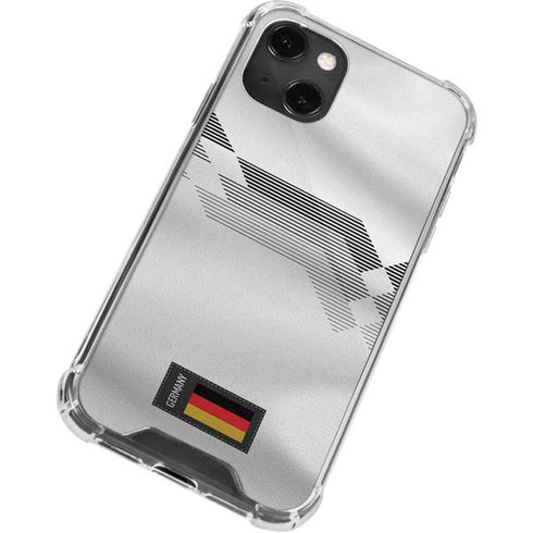 Germany Soccer Flag iPhone 14 Plus Clear Case